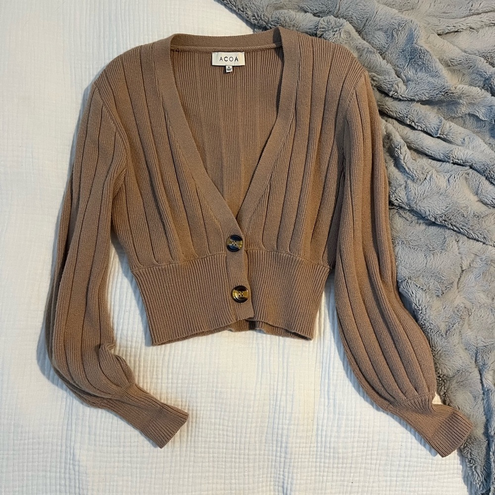 Acoa Button Sweater View 2